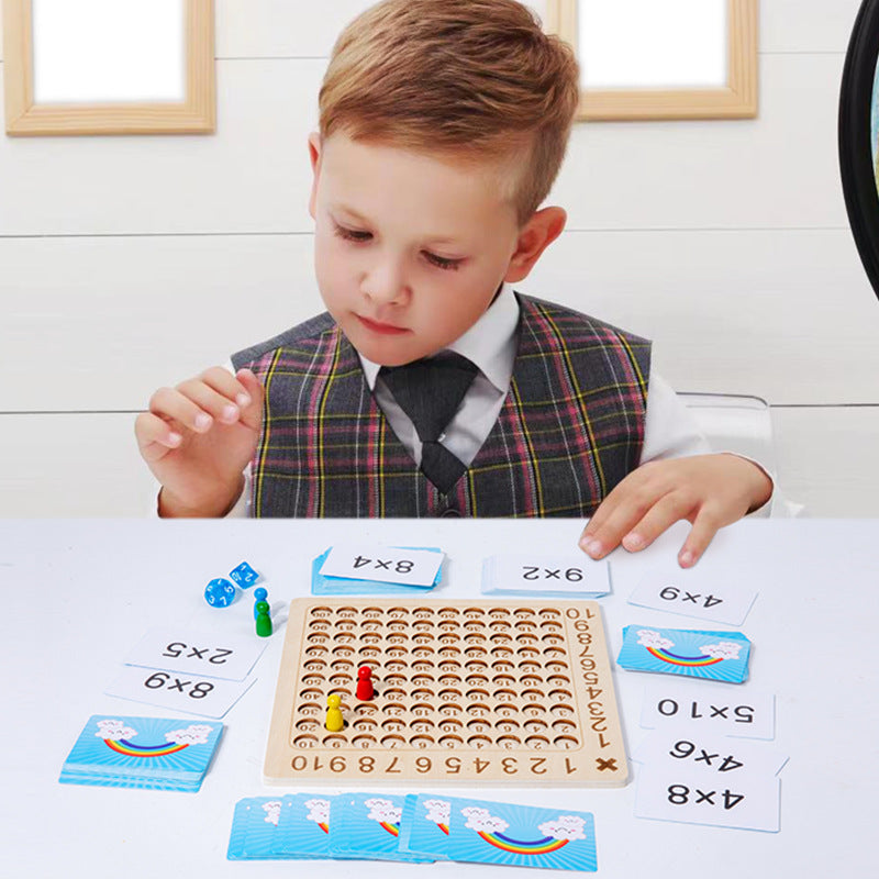 Ninth Multiplication Formula Table Reciting Game Children's Toys