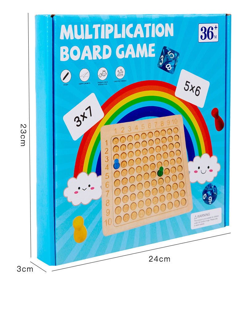 Ninth Multiplication Formula Table Reciting Game Children's Toys
