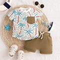Fashion Personality Summer New Boys' Casual Suit