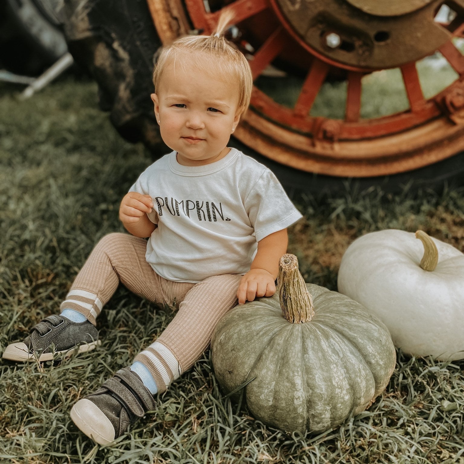 graphic tee | pumpkin