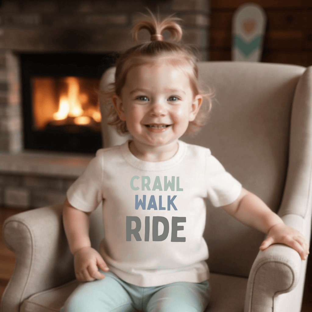 graphic tee | crawl walk ride