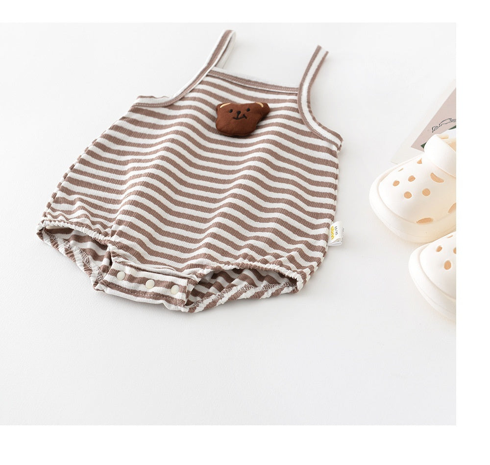 Infant Summer Sleeveless Jumpsuit