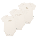 monthly milestone gift set | taupe