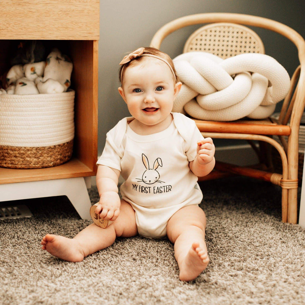 graphic bodysuit | my first easter