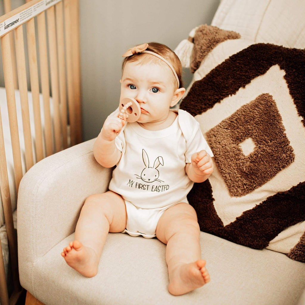 graphic bodysuit | my first easter