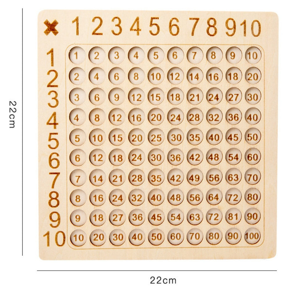 Ninth Multiplication Formula Table Reciting Game Children's Toys