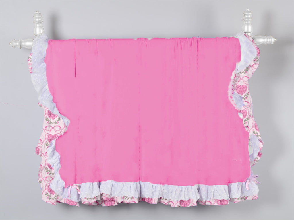 Dreamy Ruffle Blanket - Rosie Hearts and Ribbons
