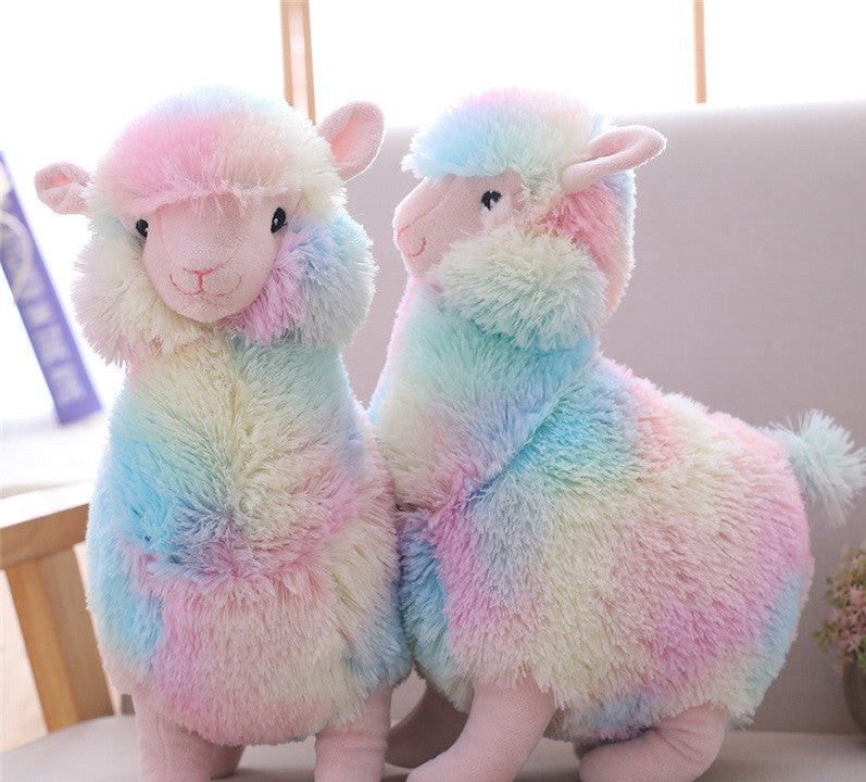 30cm  Rainbow Alpaca