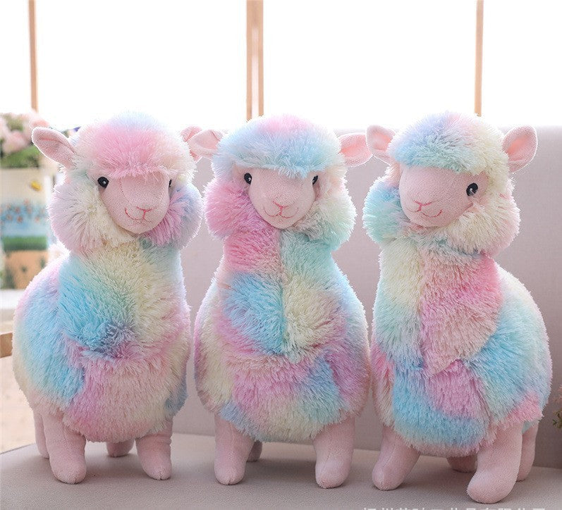 30cm  Rainbow Alpaca