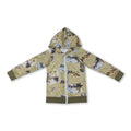 Just a boy who loves to fish baby kids hooded jacket