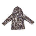 Long sleeves camo kids boys hoodie