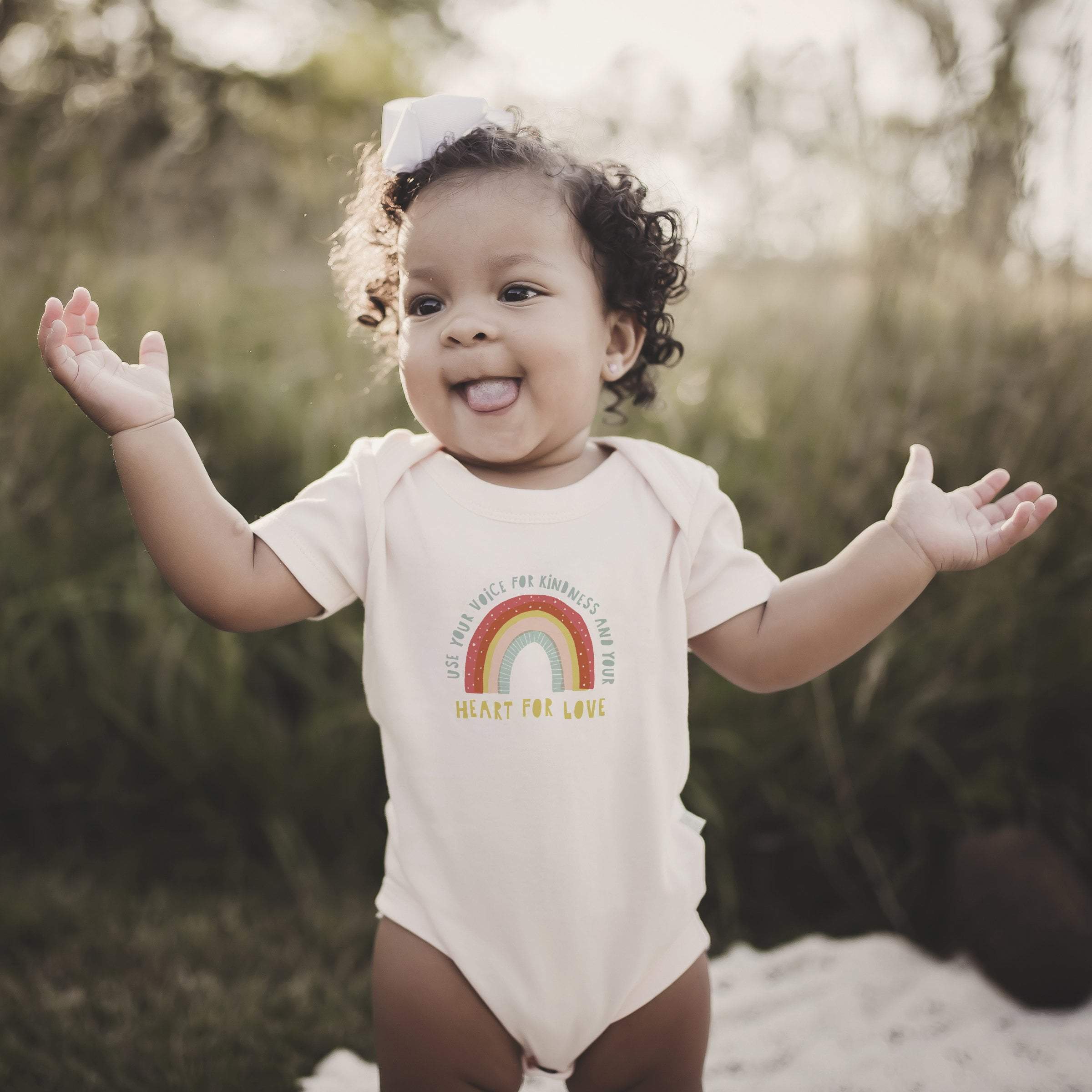 graphic bodysuit | kindness