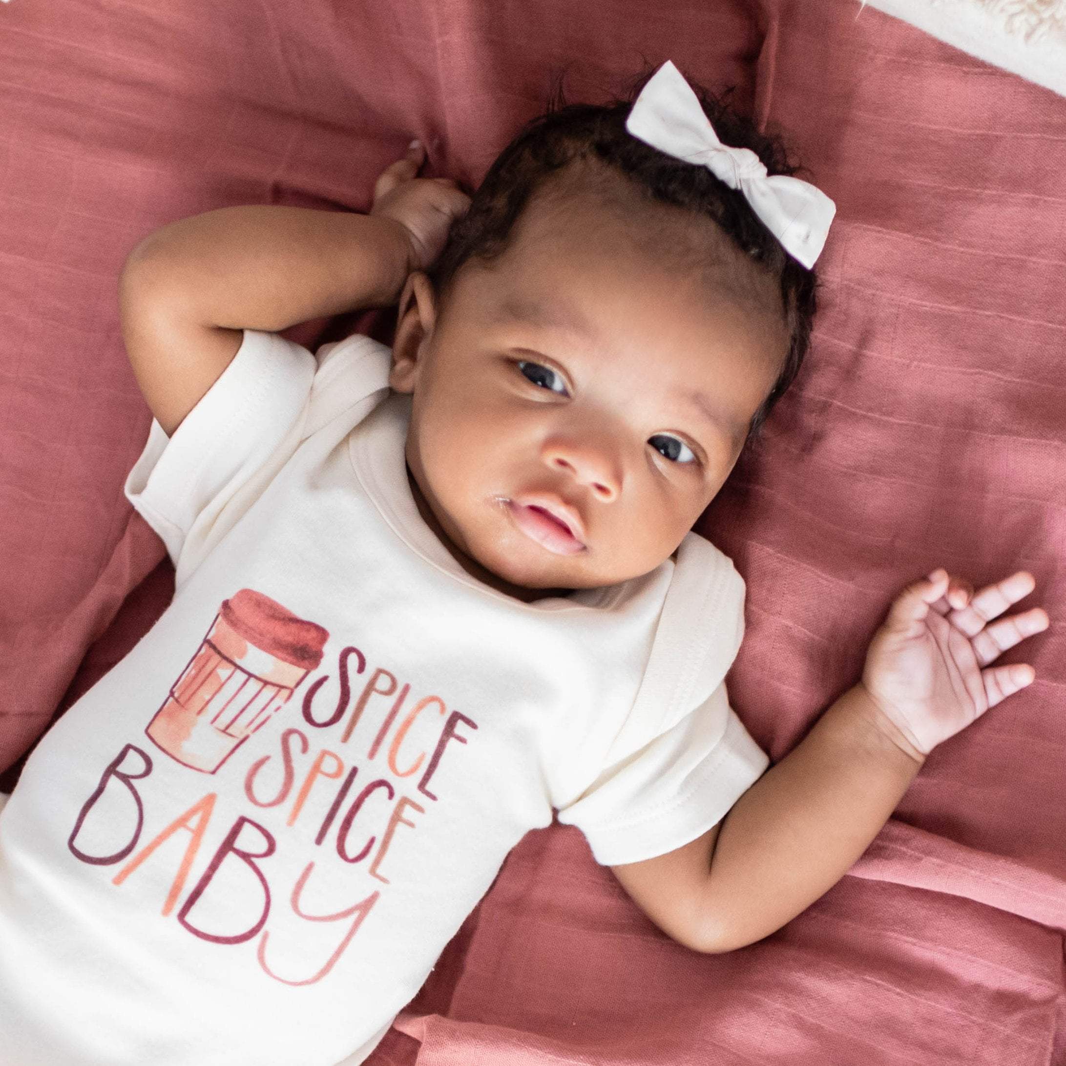 graphic bodysuit | spice spice baby