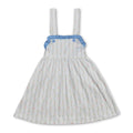 Straps ruffle floral baby girls summer dresses