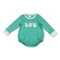 Long sleeves santa baby boys Christmas romper