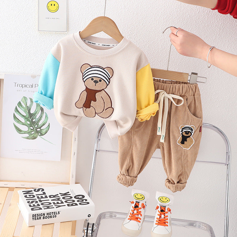 New Spring And Autumn Set For Infant And Child Fashion