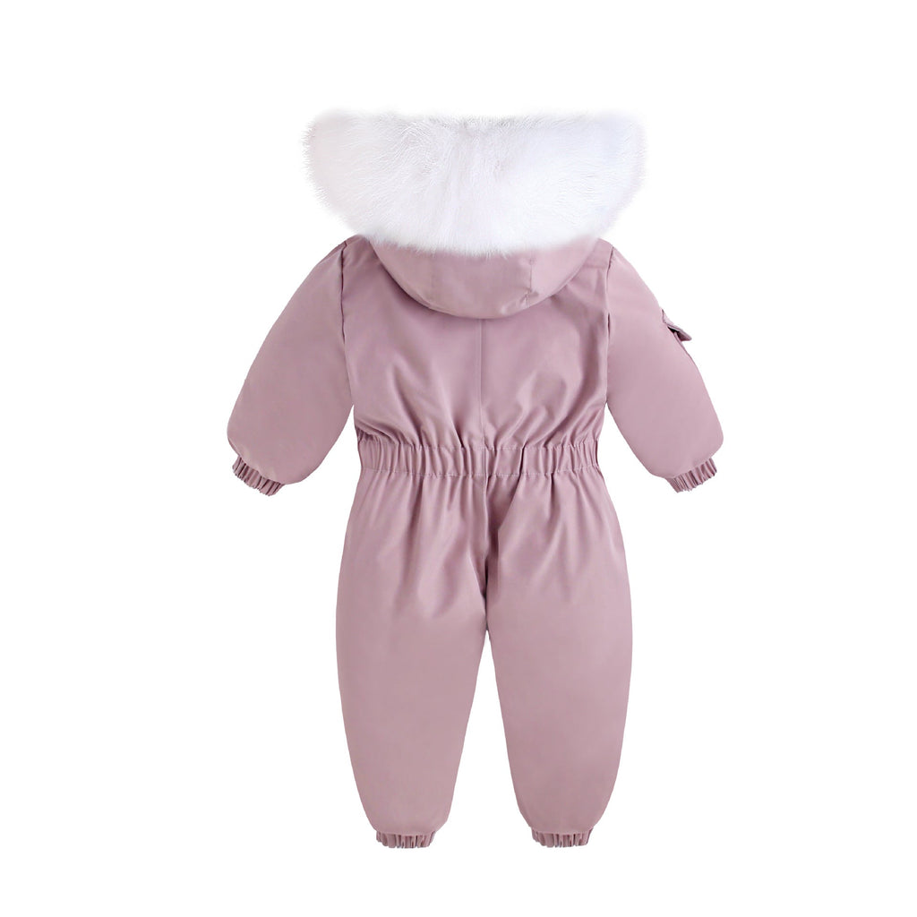 European And American Children Winter Outdoors Ski Suit