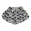 Black bows adult women summer active shorts
