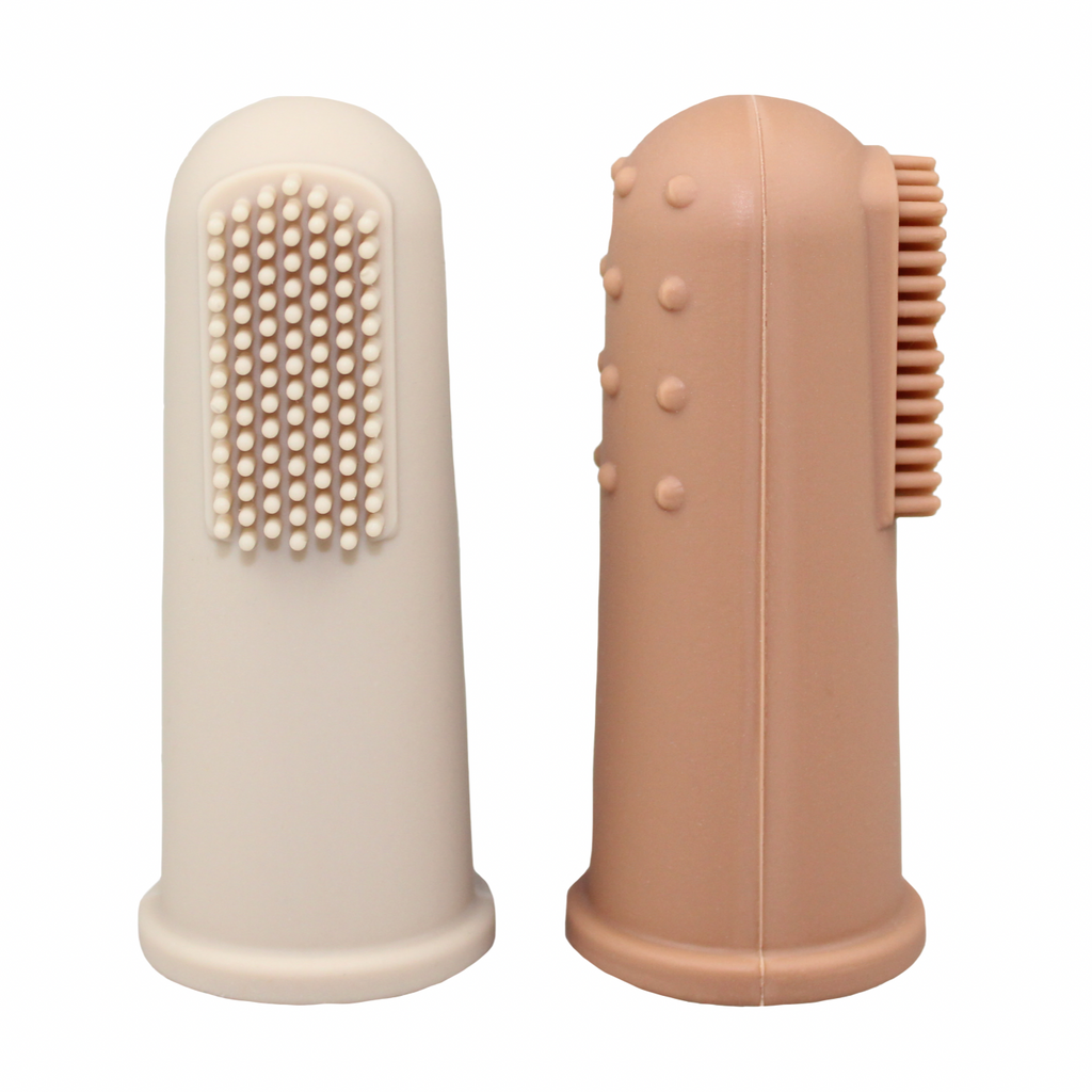 Finger Toothbrushes // Neutrals