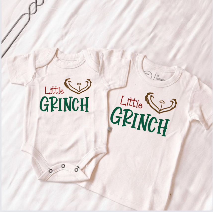 graphic tee |little grinch