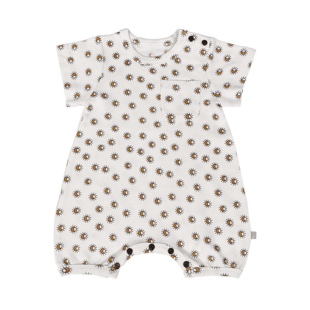 short sleeve romper | sun