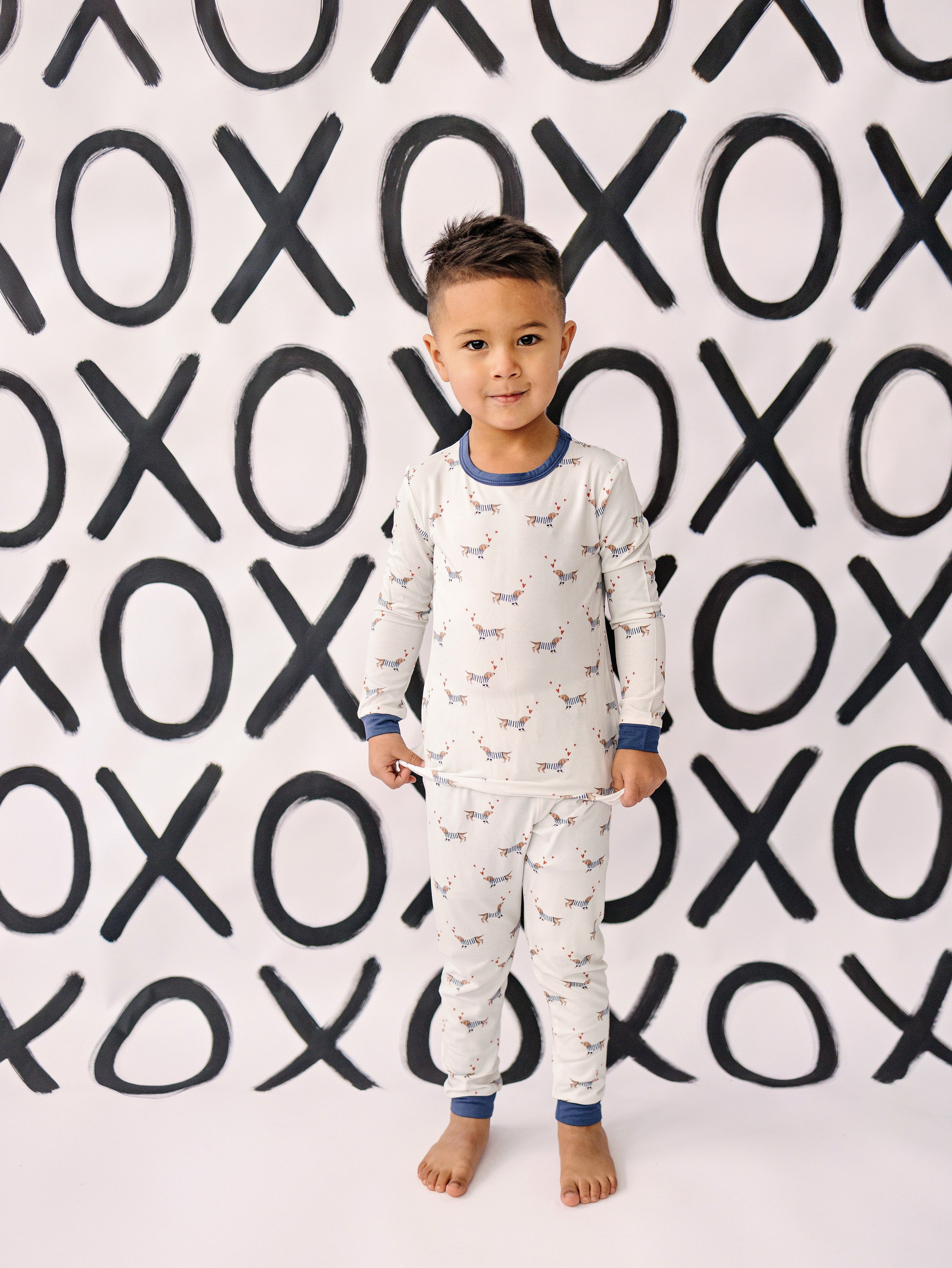Puppy Love 2pc Bamboo Pajamas