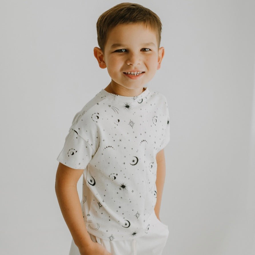 Boxy Toddler Tee | celestial