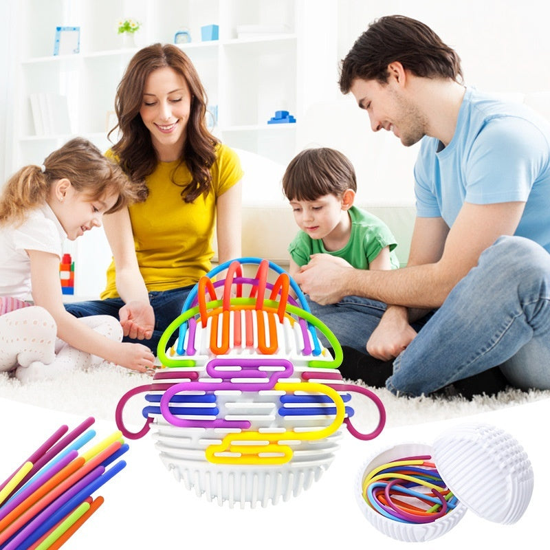 Sensory Activity Ball Puzzle Decompression Anxiety Training Silicone Toy