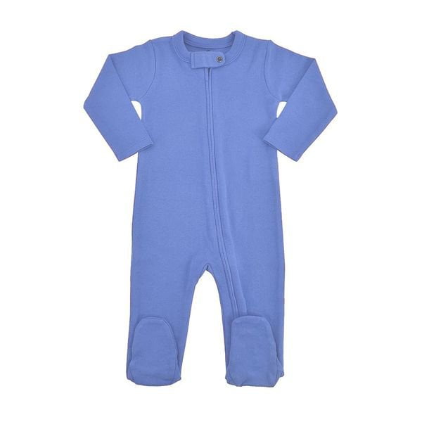 footie |  periwinkle blue