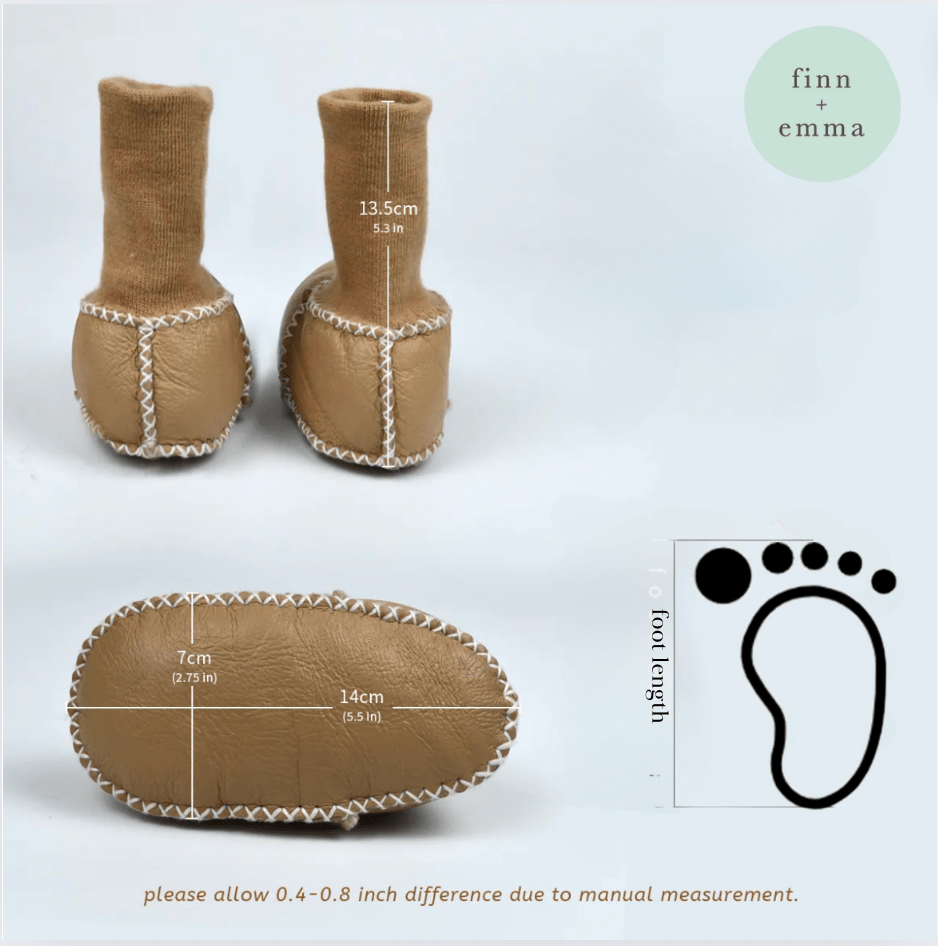 cozy booties | Cream
