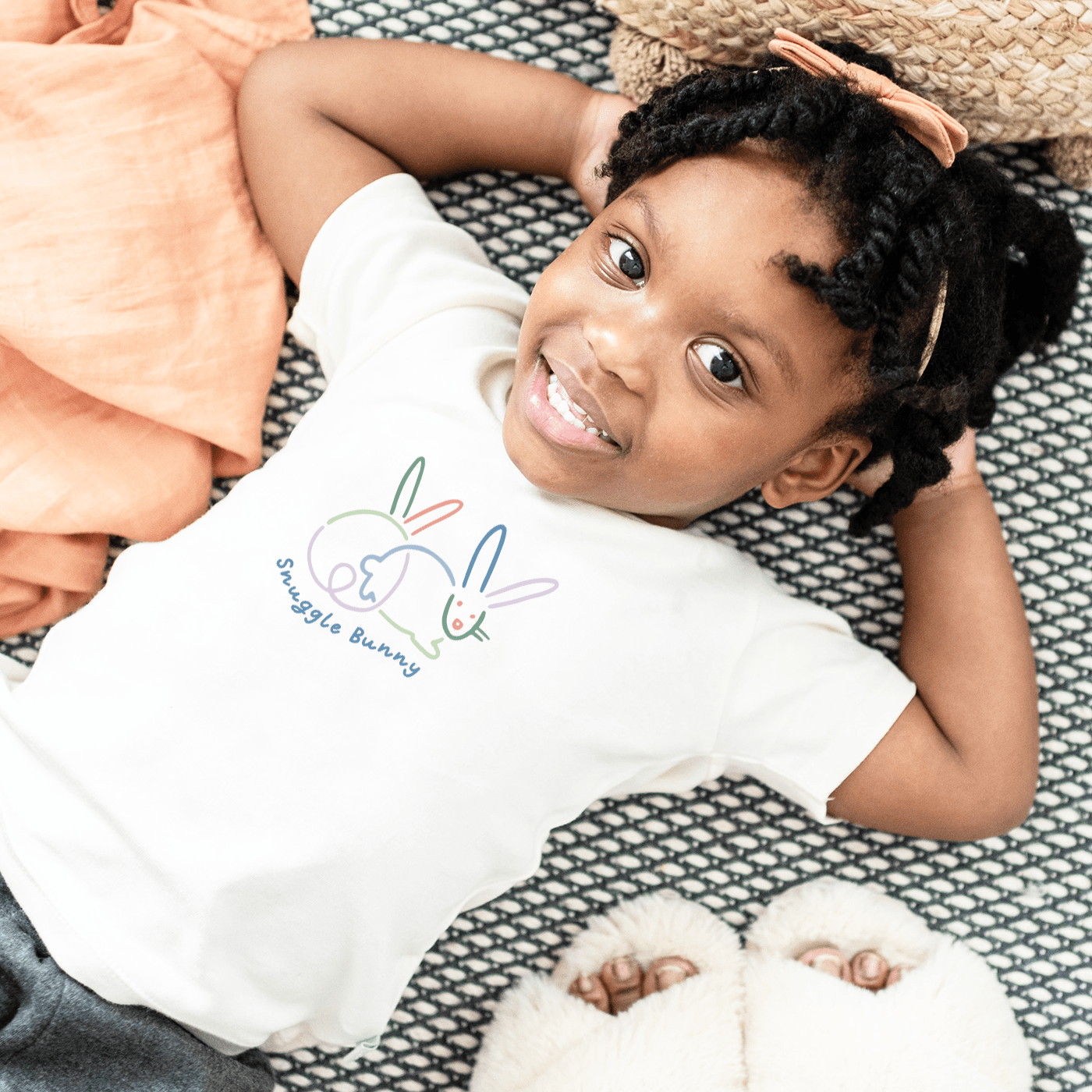 graphic tee | snuggle bunny